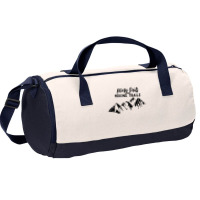 Pony Tails And Hiking Trials Duffel Bag | Artistshot