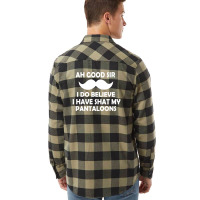 My Pantaloons Funny Humor Geek Flannel Shirt | Artistshot