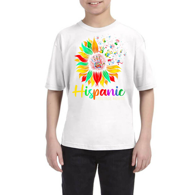 Women Men National Hispanic Heritage Month Sunflow Youth Tee by galloywa | Artistshot