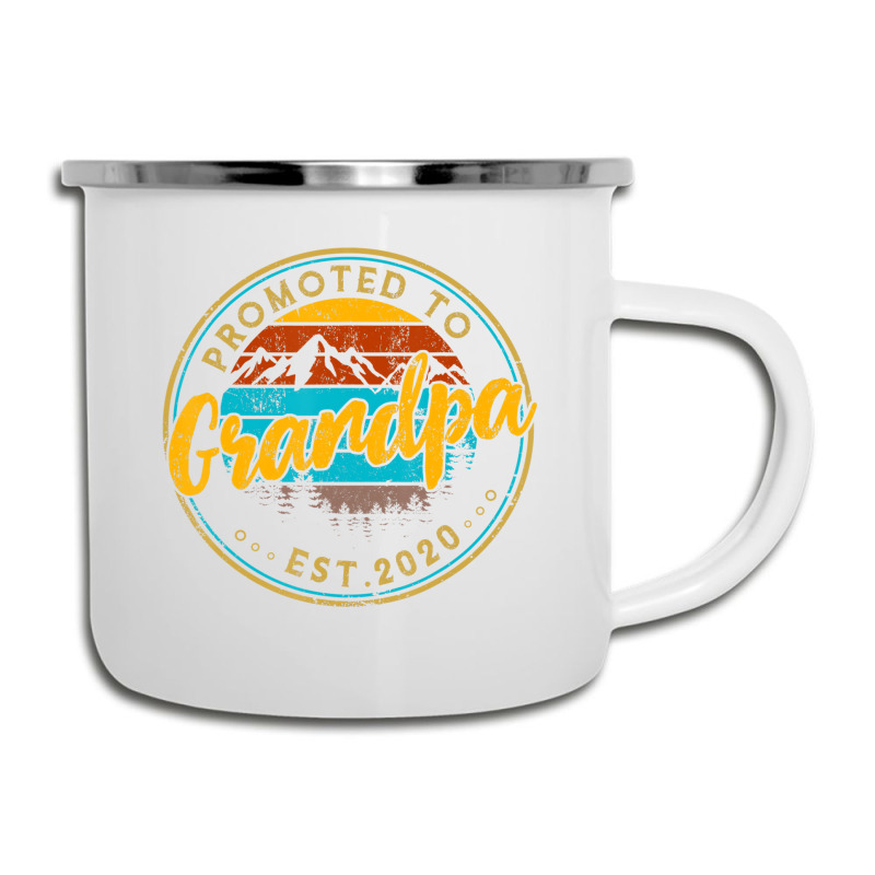 Mens Vintage New Grandpa 2020 Gift Promoted To Gra Camper Cup | Artistshot