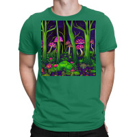 Magic Mushrooms In The Forest 20 T-shirt | Artistshot