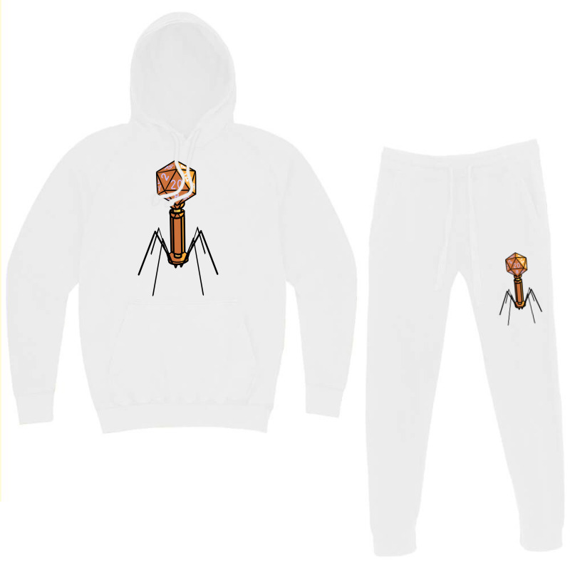 Bacteriophage W 20 Sided Die Hoodie & Jogger set by lapebiehle | Artistshot