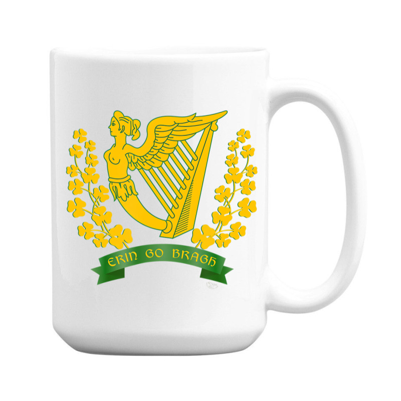 Erin Go Bragh Shirt Ireland Forever Irish Pride T 15 Oz Coffee Mug | Artistshot