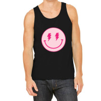 Lightning Bolt Happy Face Motivation Tank Top | Artistshot