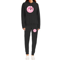 Lightning Bolt Happy Face Motivation Hoodie & Jogger Set | Artistshot