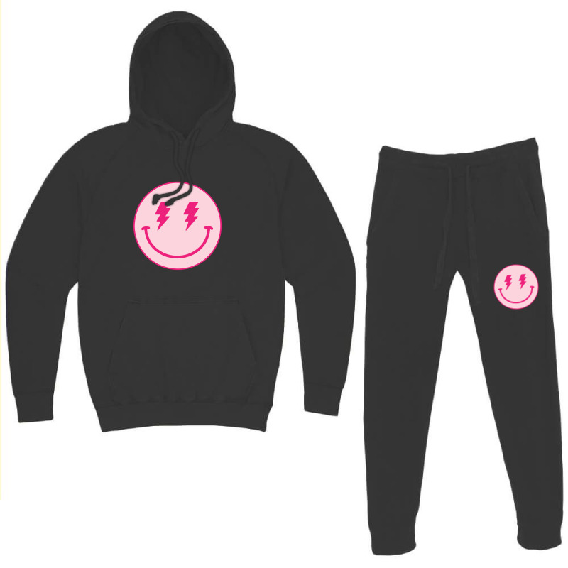 Lightning Bolt Happy Face Motivation Hoodie & Jogger set by Yuh2105 | Artistshot