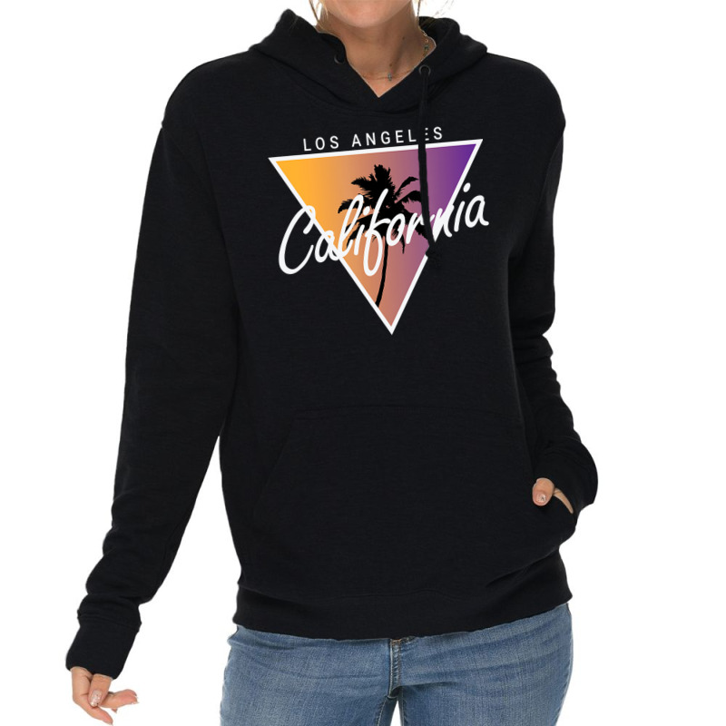 California Los Angeles Usa America T Shirt Lightweight Hoodie by mheny | Artistshot