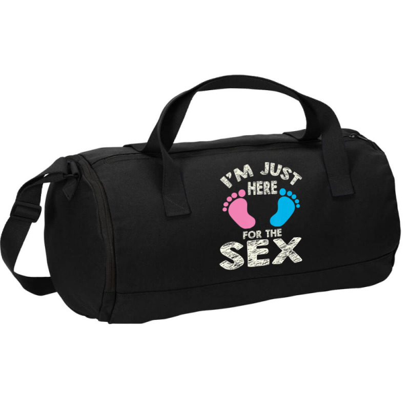 I'm Here For The Sex T Shirt   Boy Or Girl Family Duffel Bag | Artistshot