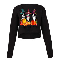 Boston Terrier Dog Lover Fall Ya'll Halloween Cost Cropped Sweater | Artistshot