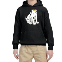 Dalmatian Costume Halloween Dog Print Men Women Ki Youth Hoodie | Artistshot