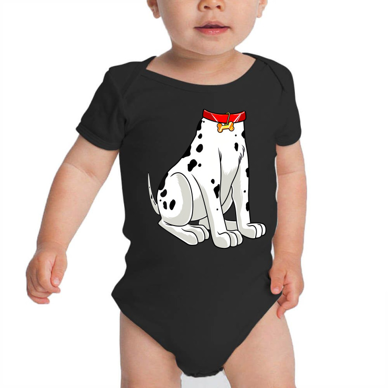 Dalmatian Costume Halloween Dog Print Men Women Ki Baby Bodysuit by tamicam | Artistshot