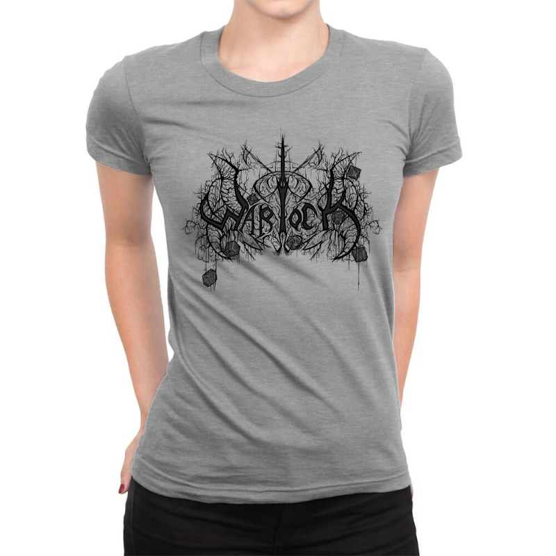 Black Metal Warlock Ladies Fitted T-Shirt by lapebiehle | Artistshot