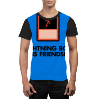 Lightning Bolt Ruins Friendships 19 Graphic T-shirt | Artistshot