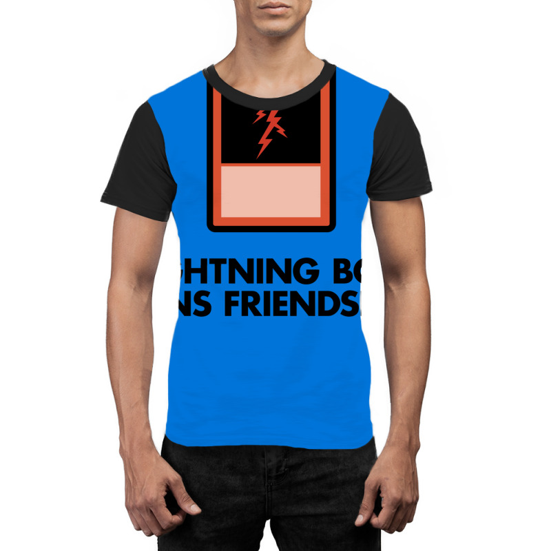 Lightning Bolt Ruins Friendships 19 Graphic T-shirt by kubalgopinc | Artistshot