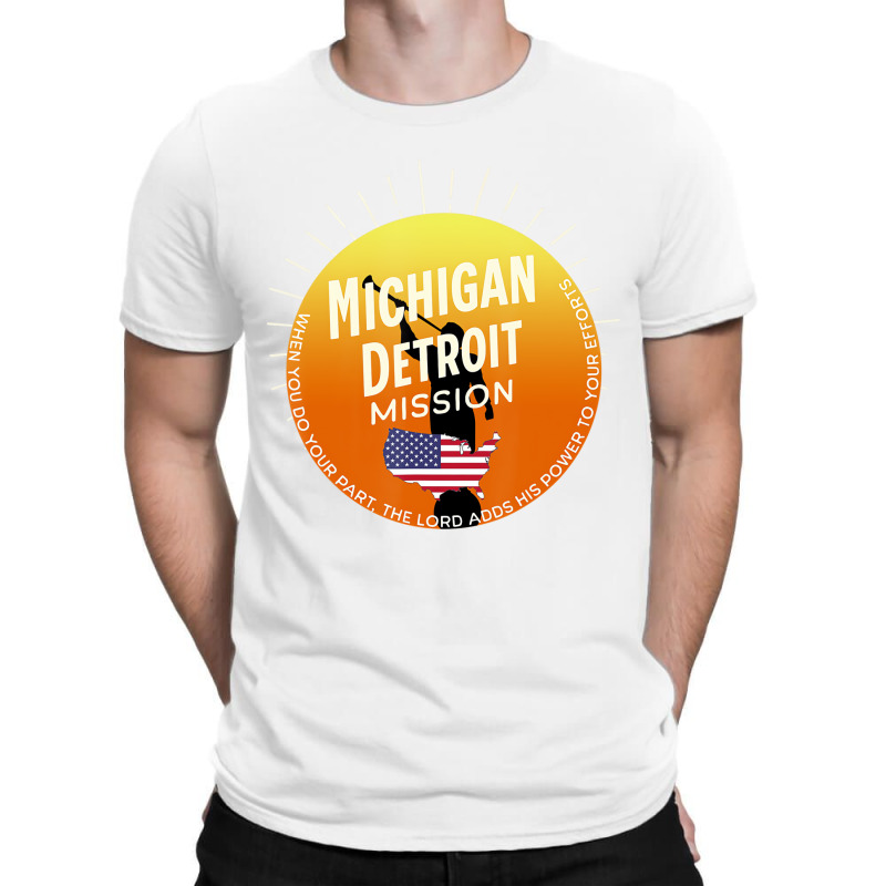 Michigan Detroit Mormon Lds Mission Missionary Gif T-shirt | Artistshot