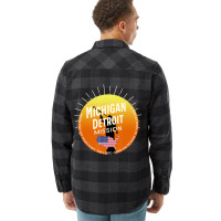 Michigan Detroit Mormon Lds Mission Missionary Gif Flannel Shirt | Artistshot