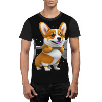 Funny Corgi Lifting Funny Corgi Costume Corgi Love Graphic T-shirt | Artistshot