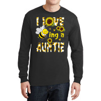 I Love Being A Auntie Sunflower Bee, Mother's Day Long Sleeve Shirts | Artistshot