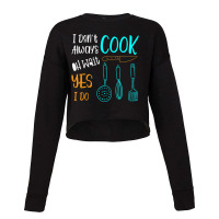 Funny Cooking Saying Sous Chef Perfect Gift Kitche Cropped Sweater | Artistshot