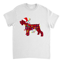 Miniature Schnauzer Dog Lights Christmas Matching Classic T-shirt | Artistshot