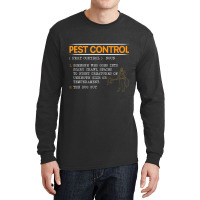 Exterminator Animal Control Pest Control T Shirt Long Sleeve Shirts | Artistshot