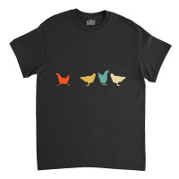 Vintage Chickens Funny Cute Chicken Pet Owner Gift Classic T-shirt | Artistshot