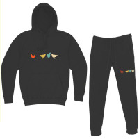 Vintage Chickens Funny Cute Chicken Pet Owner Gift Hoodie & Jogger Set | Artistshot