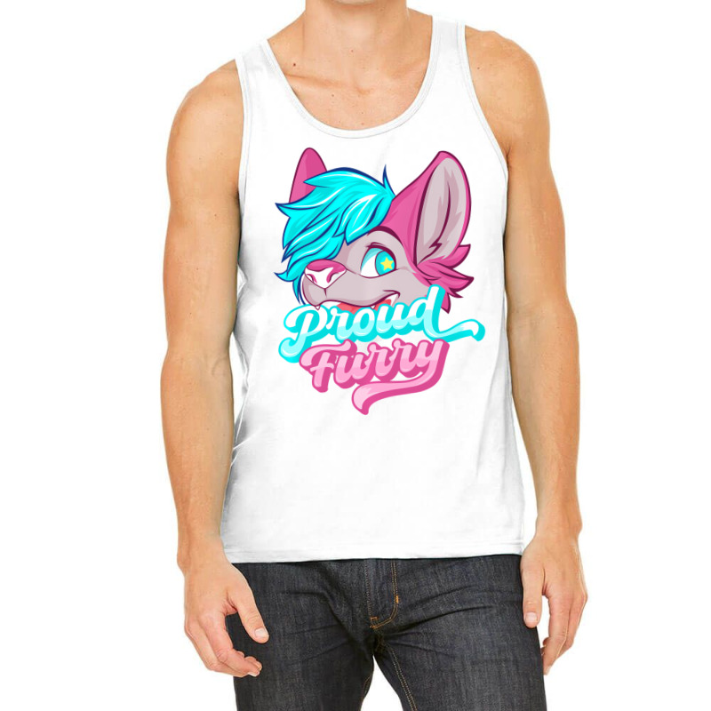 Proud Furry Fandom Furries Tails Ears Furry Person Tank Top | Artistshot