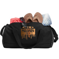 Its The Melanin For Me Drip Black History Women Gi Duffel Bag | Artistshot