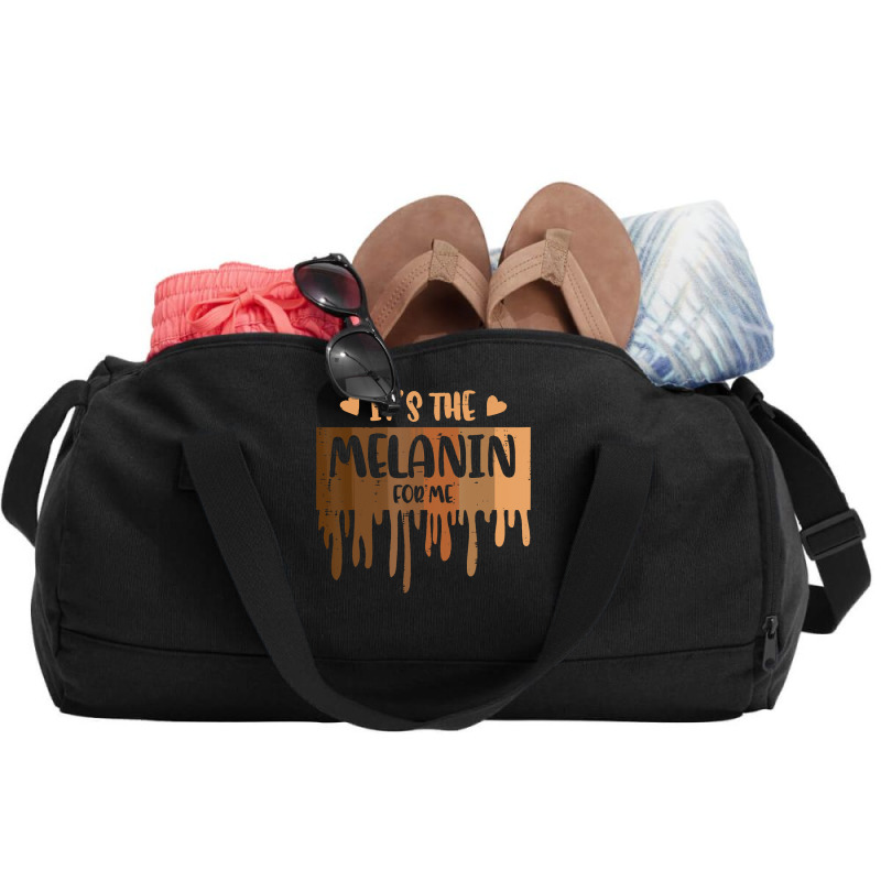 Its The Melanin For Me Drip Black History Women Gi Duffel Bag | Artistshot