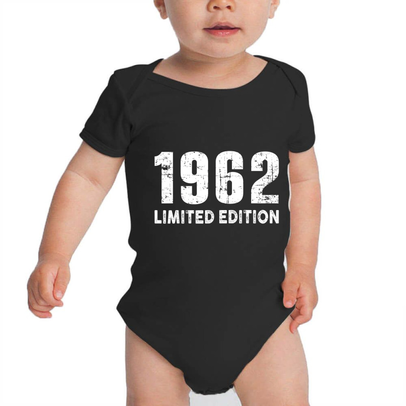 Limited Edition And Born In 1962 T Shirt Baby Bodysuit by karynadreck | Artistshot