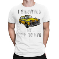 I Survived My Trip To Nyc, Love Nyc New York Costu T-shirt | Artistshot