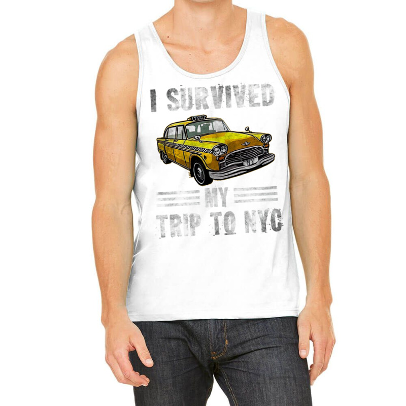 I Survived My Trip To Nyc, Love Nyc New York Costu Tank Top | Artistshot