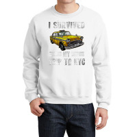 I Survived My Trip To Nyc, Love Nyc New York Costu Crewneck Sweatshirt | Artistshot