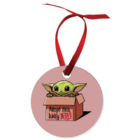 Adopt A Baby Mandalorian Baby Yoda Ornament | Artistshot