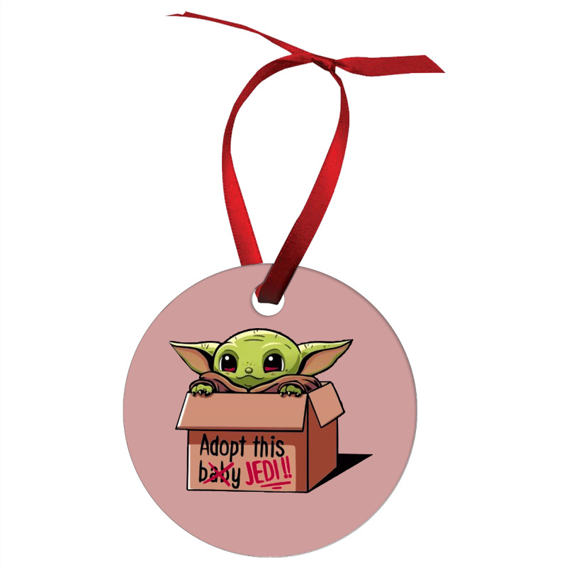 Adopt A Baby Mandalorian Baby Yoda Ornament by paulscott Art | Artistshot