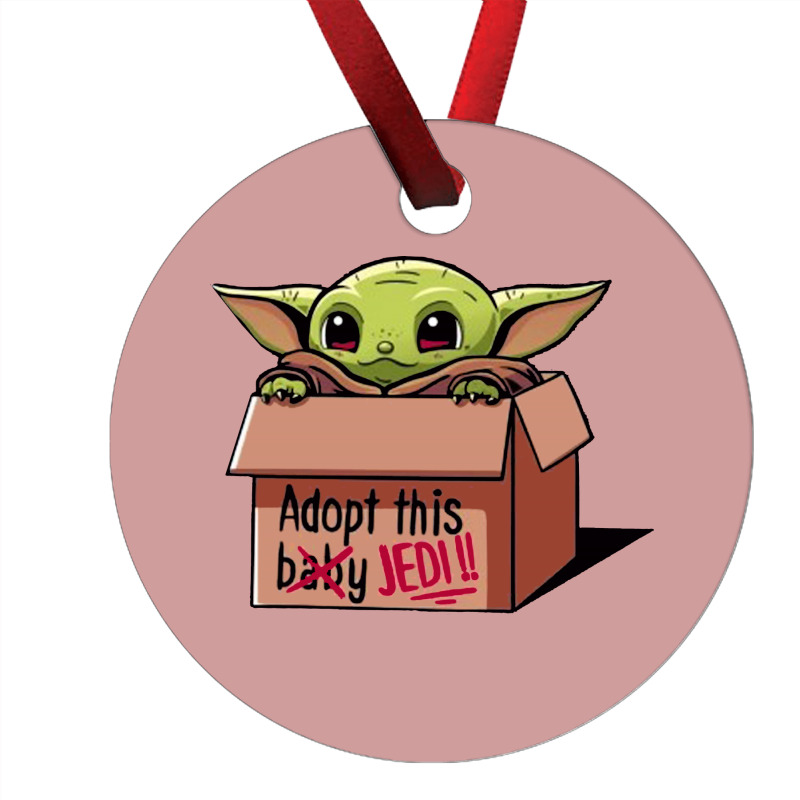 Adopt A Baby Mandalorian Baby Yoda Ornament by paulscott Art | Artistshot