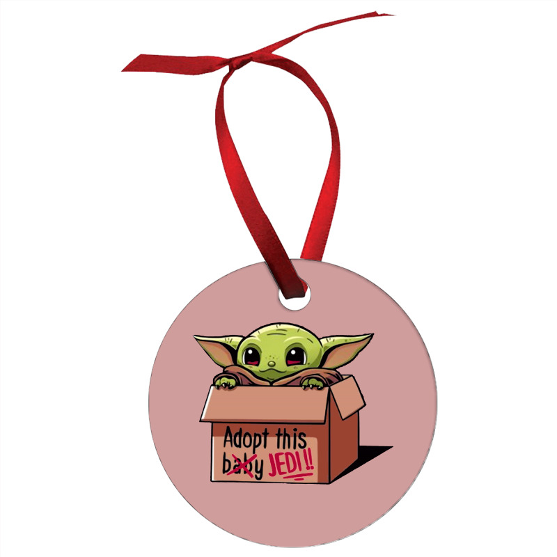 Adopt A Baby Mandalorian Baby Yoda Ornament by paulscott Art | Artistshot