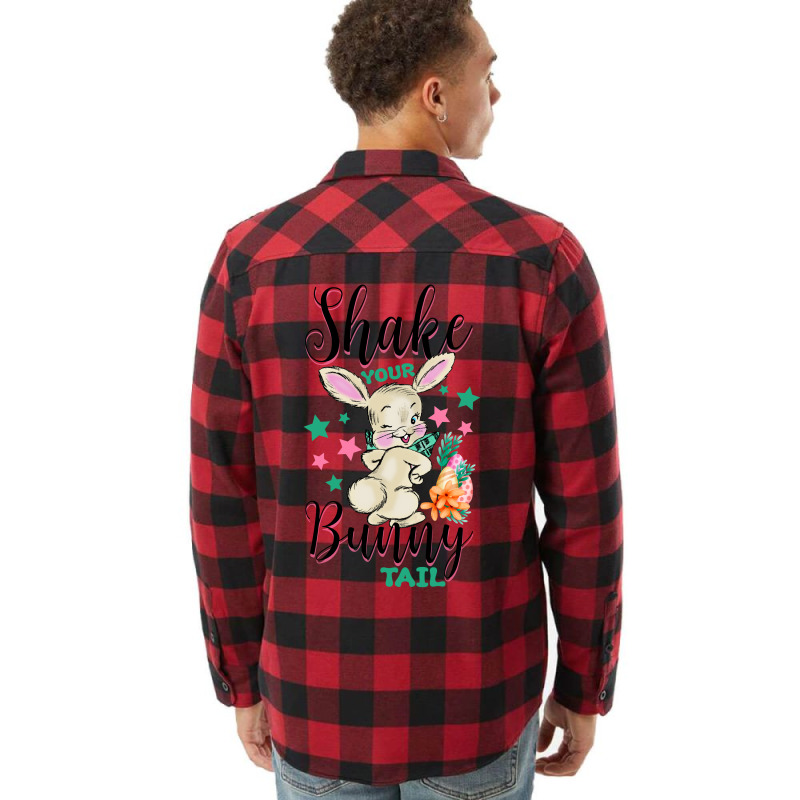 Shake Your Bunny Tail Flannel Shirt | Artistshot