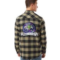 World Health Day Flannel Shirt | Artistshot