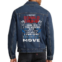 Donald Trump T Shirts For Men Trump Shirt Mens T S Men Denim Jacket | Artistshot