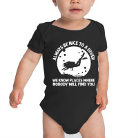 Cool Scuba Diving For Men Women Scuba Diver Underw Baby Bodysuit | Artistshot