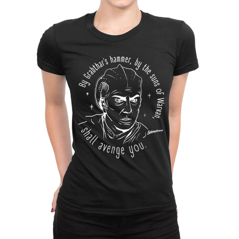 Galaxy Quest Dr. Lazarus Edit T Shirt Ladies Fitted T-Shirt by coyagota | Artistshot