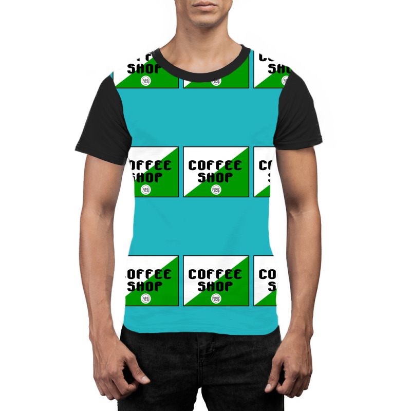 Amsterdam Coffee Shop Graphic T-shirt by nurmasit1 | Artistshot