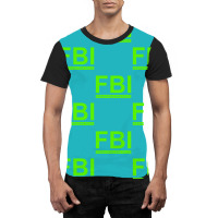 Mens Fbi Print Casual Slim Graphic T-shirt | Artistshot