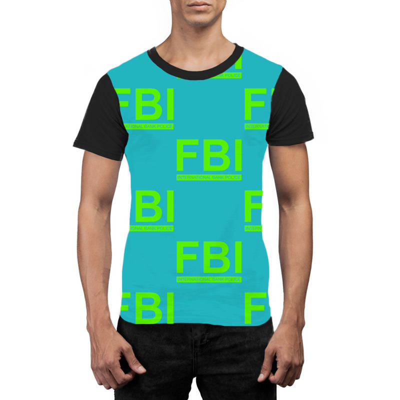 Mens Fbi Print Casual Slim Graphic T-shirt by nbobatiga | Artistshot