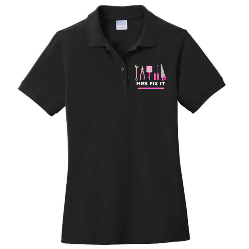 Mrs Fix It Handy Women T Shirt Ladies Polo Shirt by bettincam | Artistshot