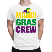 Mardi Gras Crew   Fun Mardi Gras Jester Hat T Shir T-shirt | Artistshot