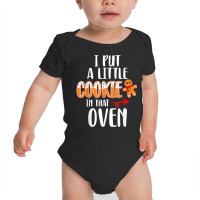 Funny Matching Couple Christmas Pregnancy Announce Baby Bodysuit | Artistshot