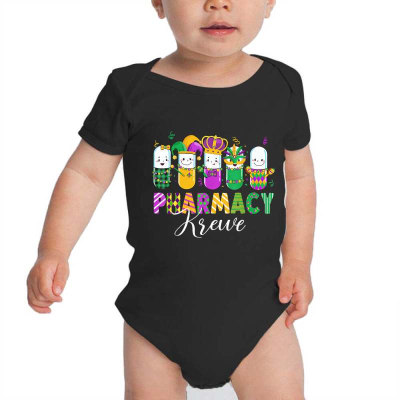 Pharmacy Krewe Pharmacist Mardi Gras Carnival Para Baby Bodysuit by karynadreck | Artistshot